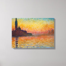 San Giorgio Maggiore in der Abenddämmerung (von Cl Leinwanddruck