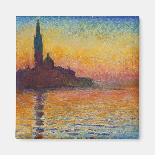 San Giorgio Maggiore in der Abenddämmerung (von Cl Magnet (Vorne)