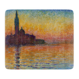 San Giorgio Maggiore in der Abenddämmerung (von Cl Schneidebrett
