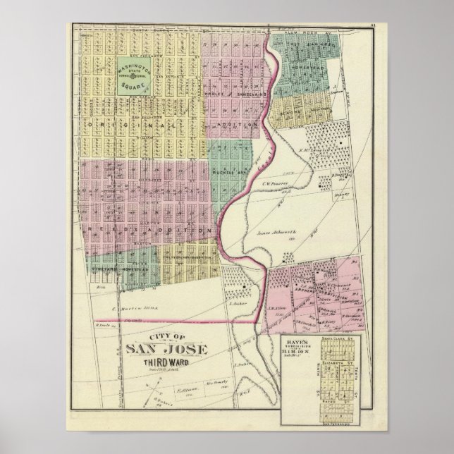 San Jose 3. Poster (Vorne)