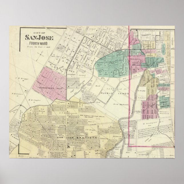 San Jose 4. Poster (Vorne)