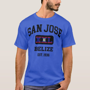 San Jose Belize XXL Athletic Design T-Shirt