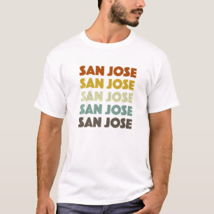 San Jose California American Ca Usa Heimat Resid T-Shirt