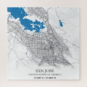 San Jose California USA Reisen Puzzle