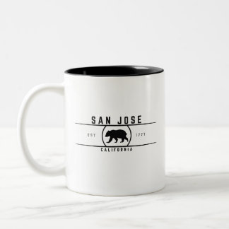 San Jose California Zweifarbige Tasse
