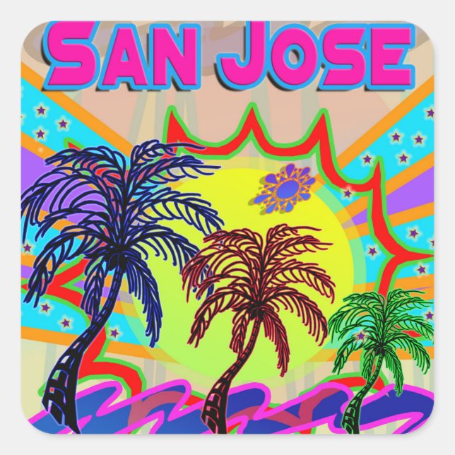 San Jose Eternal Sticker (Vorderseite)