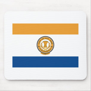 San Jose Flag Mousepad