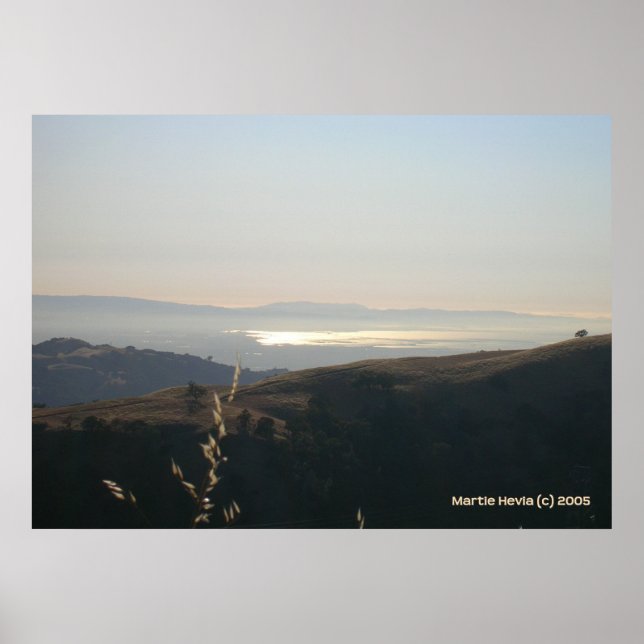 San Jose Foothills Poster (Vorne)