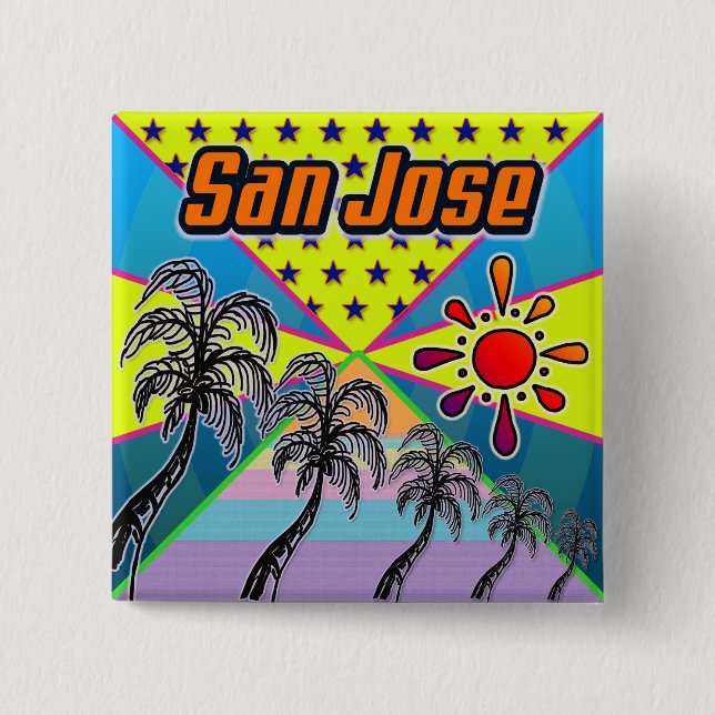 San Jose Freedom Button (Vorderseite)