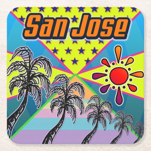 San Jose Freedom Untersetzer (Vorderseite)