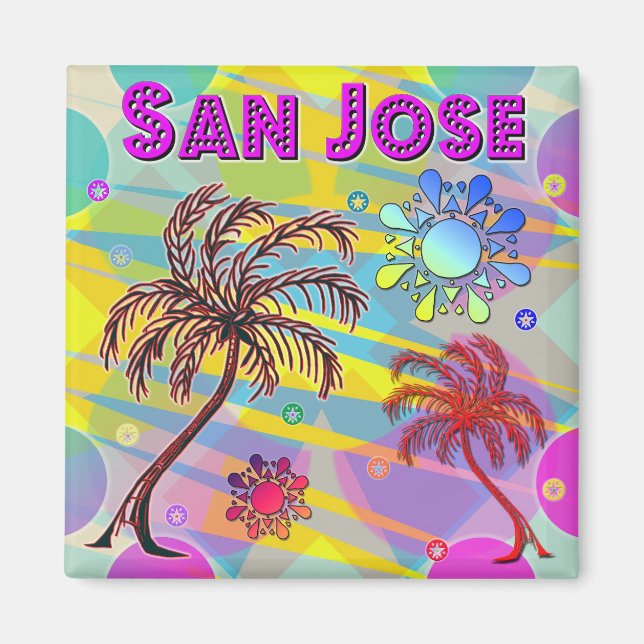 San Jose Happy and Hope Magnet (Vorne)