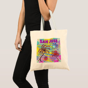 San Jose Happy and Hope Tote Bag Tragetasche