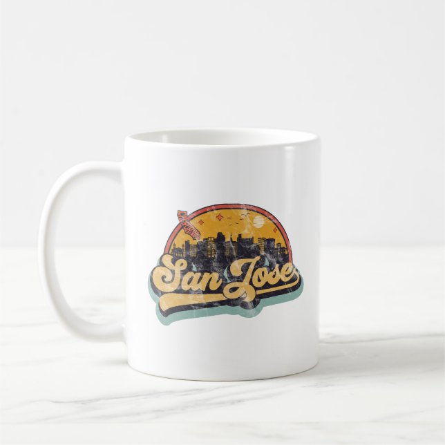 San Jose, Kalifornien Kaffeetasse (Links)