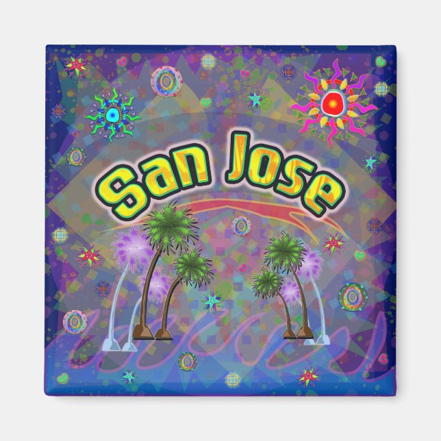 San Jose Noble Voyage Magnet (Vorne)