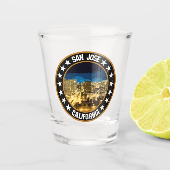 San Jose Schnapsglas (Vorderseite)
