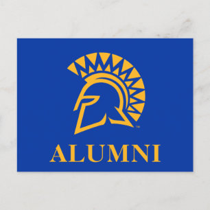San Jose Staat Spartans Alumni Einladungspostkarte
