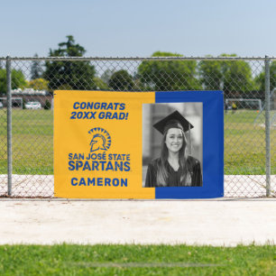 San Jose Staat Spartans   Glückwunsch Grad Banner