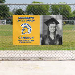 San Jose Staat Spartans   Glückwunsch Grad Banner