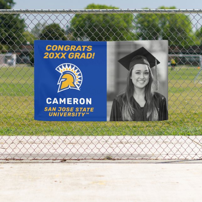 San Jose Staat Spartans | Glückwunsch Grad Banner (Insitu)