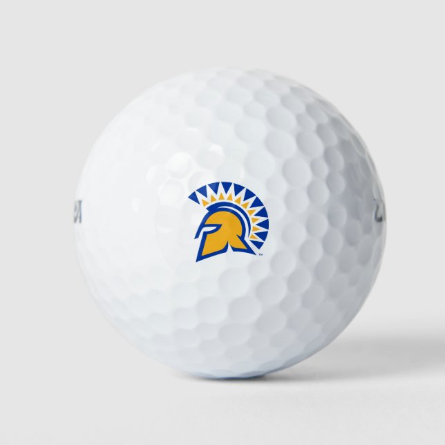 San Jose Staat Spartans Golfball (Vorderseite)
