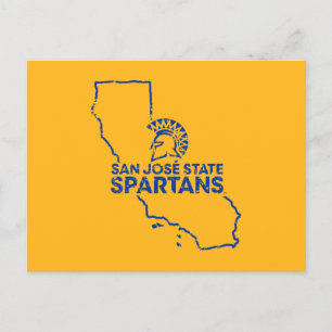 San Jose Staat Spartans Liebe Einladungspostkarte