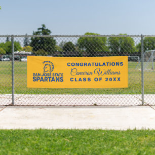 San Jose State Abschlussklasse Banner