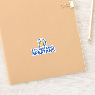 San Jose State Spartans Logo-Wortmarke abgenutzt Aufkleber