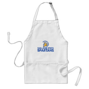 San Jose State Spartans Logo-Wortmarke abgenutzt Schürze