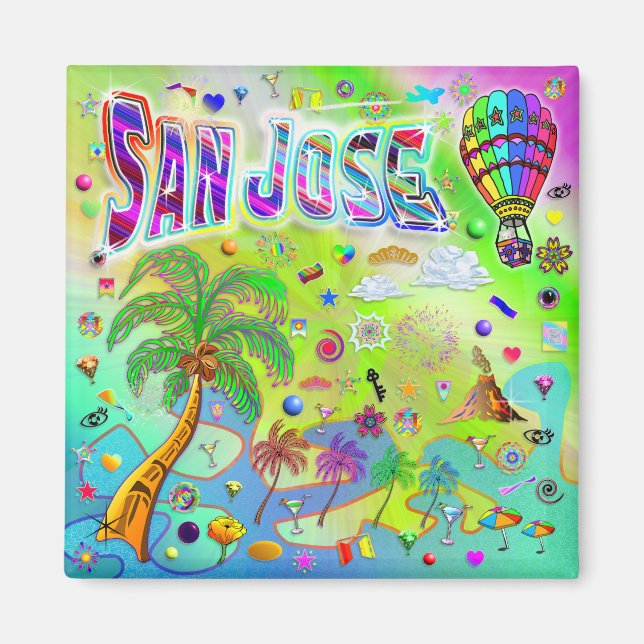 San Jose Timeless Melody Magnet (Vorne)