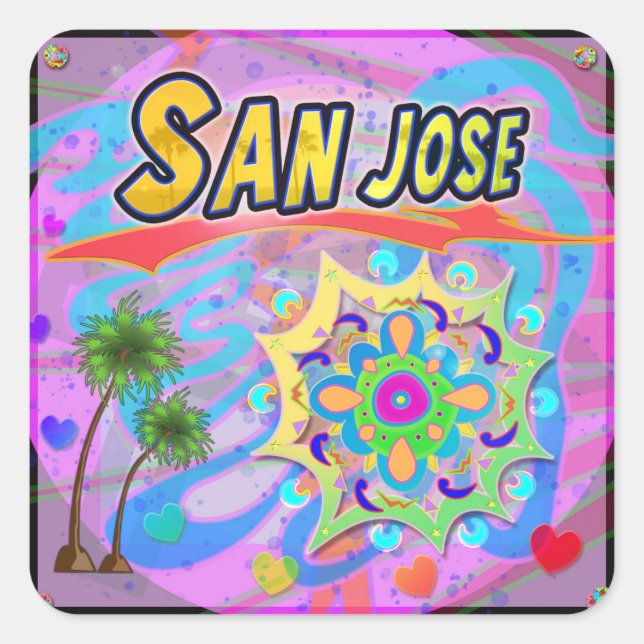 San Jose True Progress Aufkleber (Vorderseite)