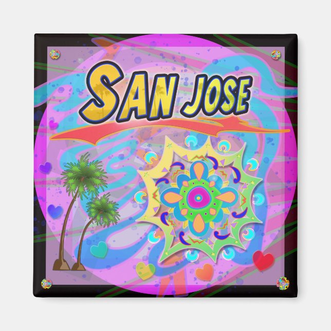 San José True Progress Magnet (Vorne)