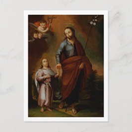 San José y el Cristo Niño–José Campeche Postkarte