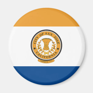 San- Joseflagge Magnet