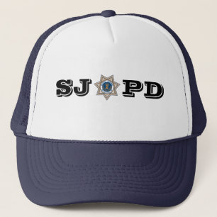 San- JosePolizeidienststelle Truckerkappe