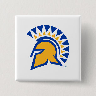 San- JoseStaat Spartans Button