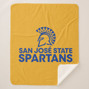 San- JoseStaat Spartans Kohlenstoff-Faser-Muster Sherpadecke