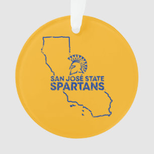 San- JoseStaat Spartans Liebe Ornament