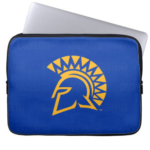 San- JoseStaat Spartans Logo-Wasserzeichen Laptopschutzhülle