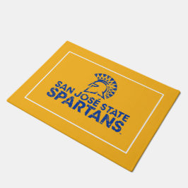 San- JoseStaat Spartans Logo Wordmark beunruhigt Fußmatte