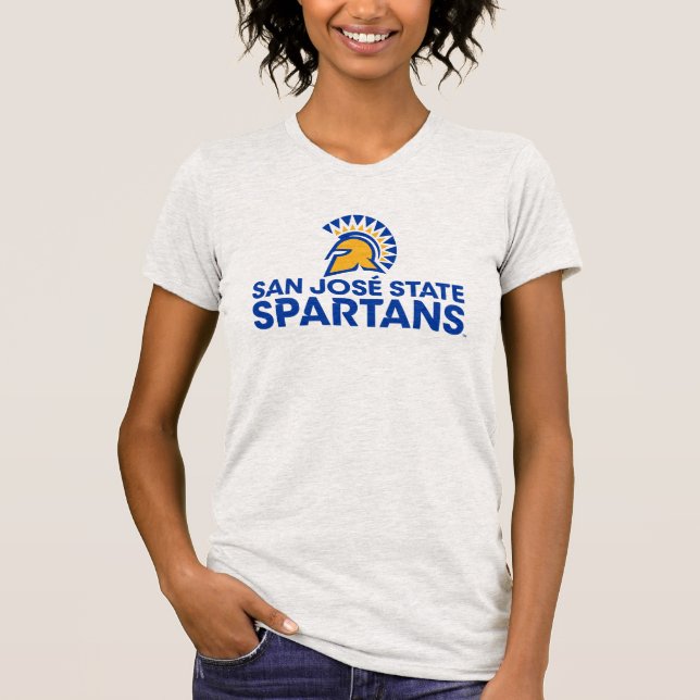 San- JoseStaat Spartans Logo Wordmark T-Shirt (Vorderseite)