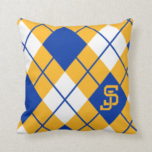 San- JoseStaat Spartans Raute Kissen