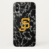 San- JoseStaat Spartans schwarzer Marmor