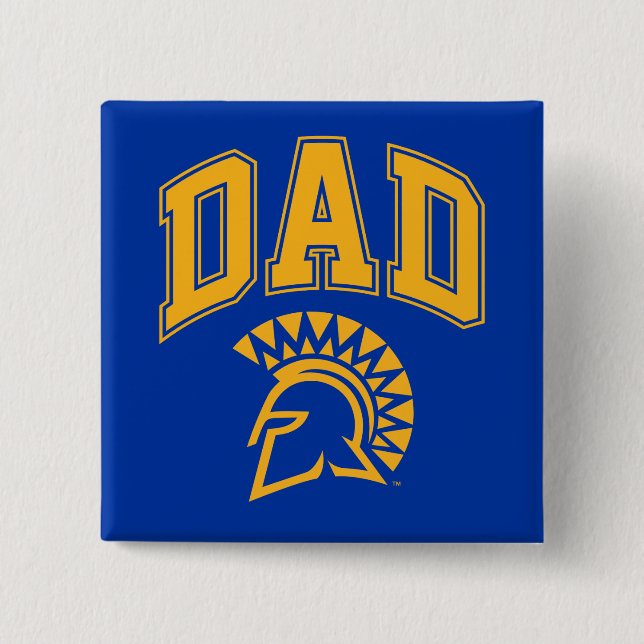 San- JoseStaat Spartans Vater Button (Vorderseite)