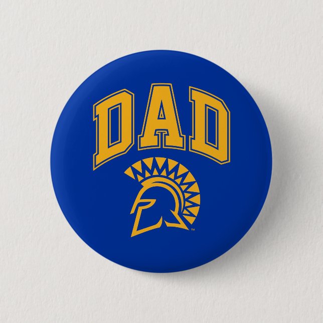 San- JoseStaat Spartans Vater Button (Vorderseite)