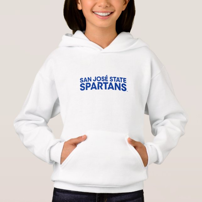 San- JoseStaat Spartans Wordmark Hoodie (Vorderseite)