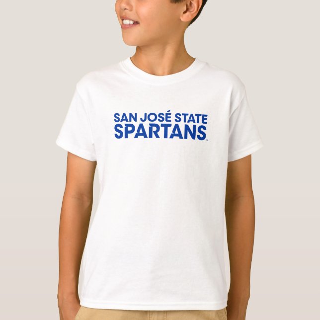 San- JoseStaat Spartans Wordmark T-Shirt (Vorderseite)