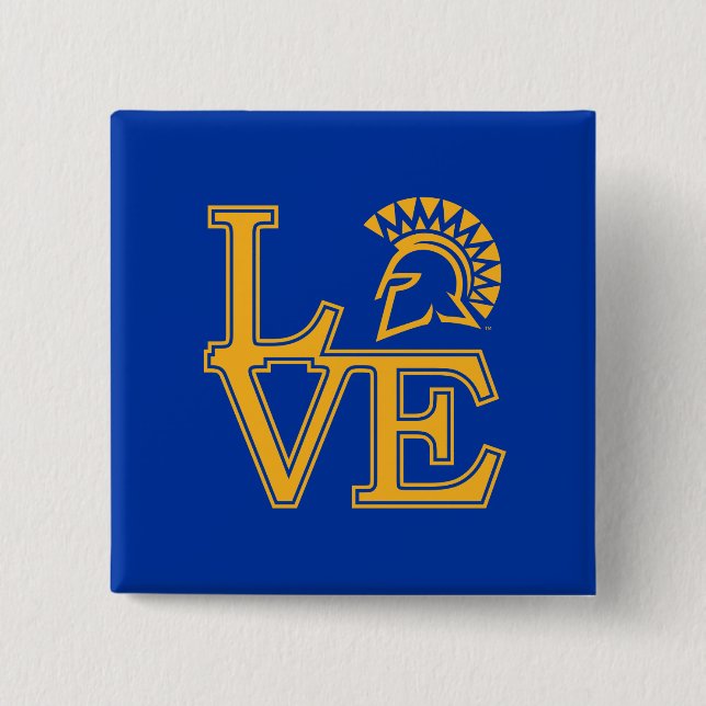 San- JoseStaats-Liebe Button (Vorderseite)