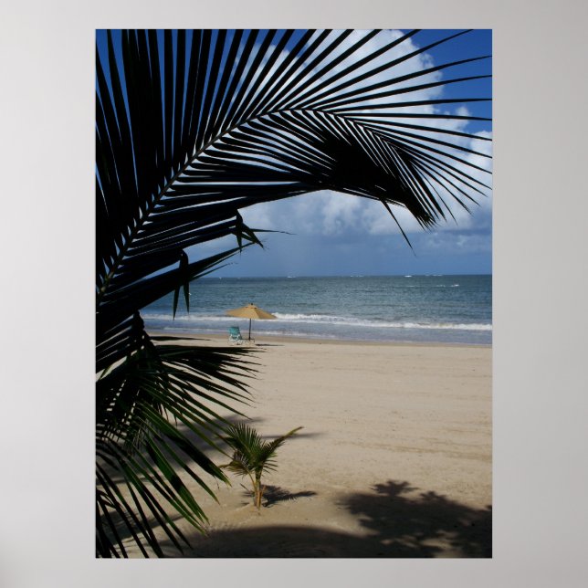 San Juan Beach Puerto Rico Poster (Vorne)