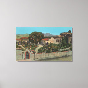 San Juan Capistrano, CAView des Auftrags Leinwanddruck