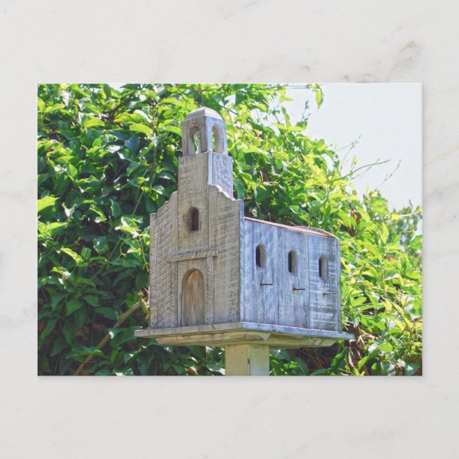 San Juan Capistrano Mission Birdhouse Postkarte (Vorderseite)
